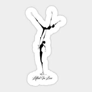 Dance " Lifted in Love " Sticker